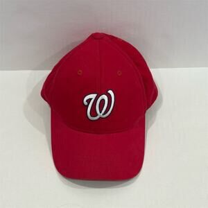 New Era Washington Nationals Red Baseball Cap Unisex Adjustable Strap